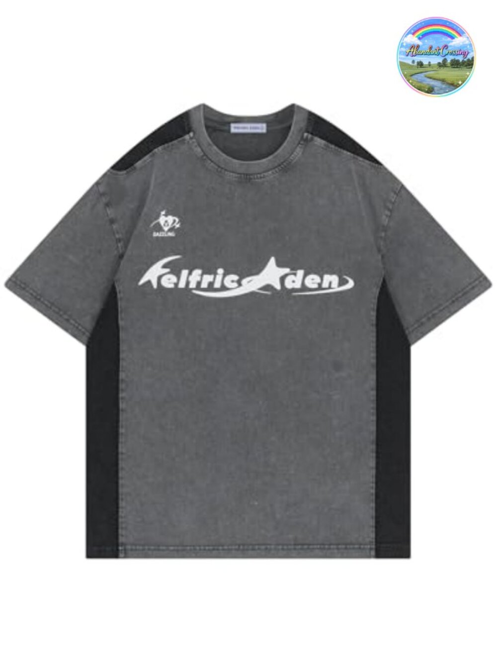 Oversized Graphic Racing Streetwear Tee 100% Cotton Crewneck